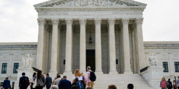 The U.S. Supreme Court in Washington