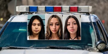 Kyandra Faz, Amaya Diaz, and Mia Diaz in a trio of headshots
