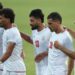 Players of Iran National Football Team celebrate after their teammate Mehdi Taremi (9) scored a goal during a friendly football match against Gambia at Titanic Mardan Palace Sports Complex in Antalya, Turkiye on May 29, 2026.