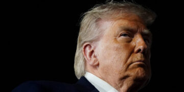 U.S. President Trump attends Game 3 of the NBA Finals in New York