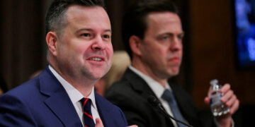 FILE PHOTO: Bill Pulte speaks at a hearing in Washington