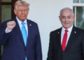 U.S. President Trump meets Israeli PM Netanyahu in Washington