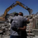 Aftermath of an Israeli strike in Barish of Tyre district