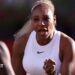 Serena Williams volleys