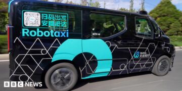 WeRide Robotaxi in Beijing