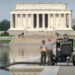 APTOPIX Lincoln Memorial Reflecting Pool