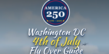 The Washington, D.C. 4th of July Fly Over Guide was announced July 3.