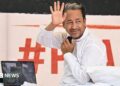 Sonam Wangchuk, Climate activist seen sitting on hunger strike at Jantar Mantar in Delhi.