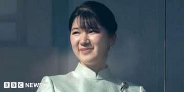 Japan's Princess Aiko attends the New Year's appearance by the Japanese imperial family at the Imperial Palace