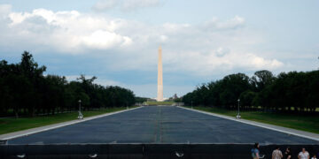 The Lincoln Memorial Reflecting Pool in Washington
