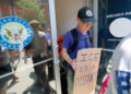 Aftermath of a shooting involving U.S. Immigration and Customs Enforcement (ICE) in Biddeford