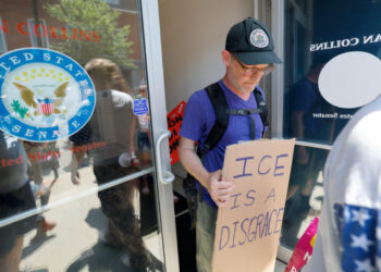 Aftermath of a shooting involving U.S. Immigration and Customs Enforcement (ICE) in Biddeford