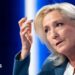 President of Rassemblement National parliamentary group Marine Le Pen poses poses ahead of a television interview entitled "Le Grand Entretien" broadcast on French news channel LCI, in Boulogne-Billancourt, southern of Paris on July 1, 2026