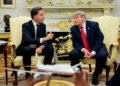 President Donald Trump meets with NATO Secretary General Mark Rutte, at the White House in Washington
