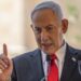 Benjamin Netanyahu speaks at an event in East Jerusalem.