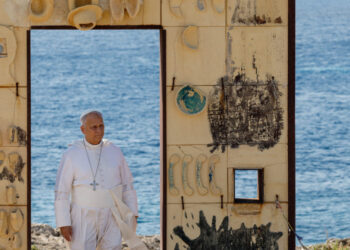 Pope Leo visits the Italian island of Lampedusa