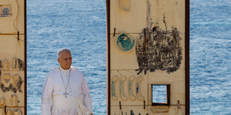 Pope Leo visits the Italian island of Lampedusa