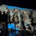 A wreckage of a bus from an accident