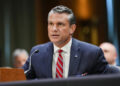 Senate Appropriations Committee hearing on U.S. President Donald Trump's supplemental funding request for the DoD, in Wash...