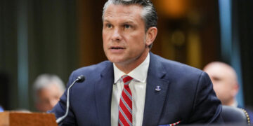 Senate Appropriations Committee hearing on U.S. President Donald Trump's supplemental funding request for the DoD, in Wash...