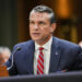 Senate Appropriations Committee hearing on U.S. President Donald Trump's supplemental funding request for the DoD, in Wash...