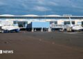 Generic external view of Nassau International Airport.