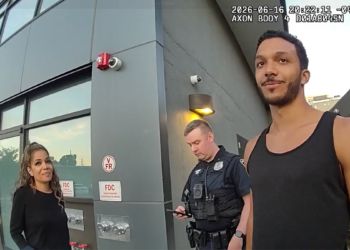 Bodycam captures Sunny Hostin and son Gabriel after Metro-North trespassing stop