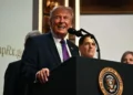 trump puckered lips in brutal snapshot