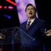 Mike Lindell, business man also known as My Pillow Guy, speaks at an event held by the national conservative political mov...