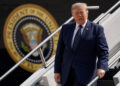 U.S. President Donald Trump visits New York City