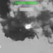 Explosion at an unknown location, during what U.S. Central Command says are strikes on Iran