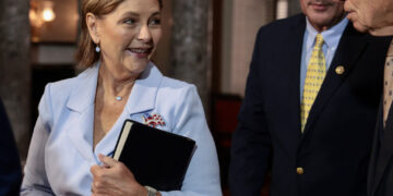 Darline Graham Nordone's ceremonial swearing-in as U.S. Senator, on Capitol Hill in Washington
