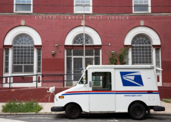 FILE PHOTO: A U.S. Postal Service (USPS) post office in Philadelphia