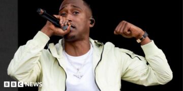 Yung Filly performs at Parklife Festival at Heaton Park on June 11, 2022 in Manchester, England.
