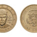 Handout image of a new coin, featuring U.S. President Donald Trump