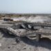 Images shared on Friday showed a damaged bridge in Iran's southern Hormozgan province.