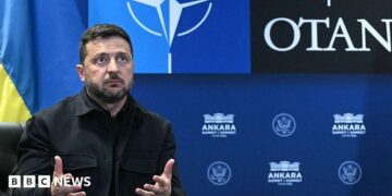 Zelensky at Nato