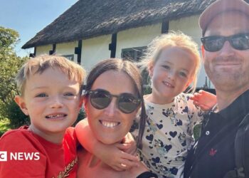 The Vanderpump family on holiday in Denmark