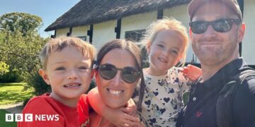 The Vanderpump family on holiday in Denmark