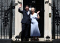 Outgoing British PM Keir Starmer steps down and Andy Burnham takes office