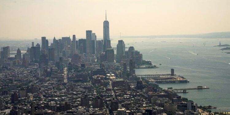 Wildfire smoke impacts air quality in New York City