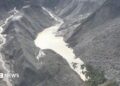 Barrier lake formed near Nepal and Tibet border