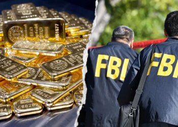 gold bars/FBI agents