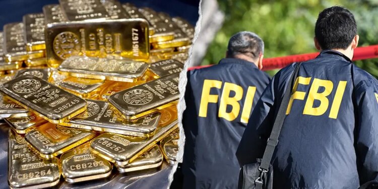 gold bars/FBI agents