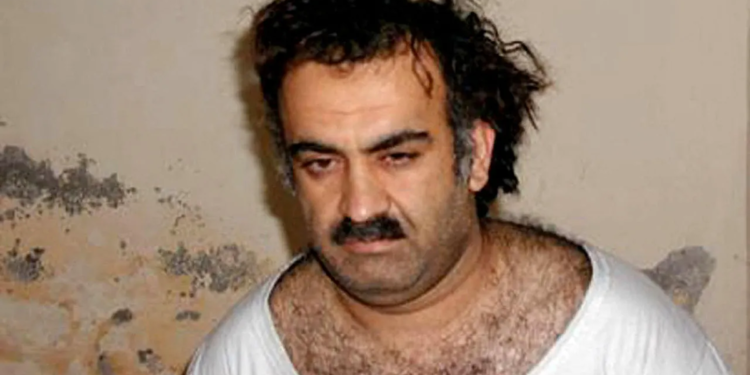 Khalid Sheikh Mohammed, accused mastermind of the Sept. 11 terror attacks, in a file photo