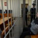 Former U.S. Marine Robert Gilman attends a court hearing in Voronezh