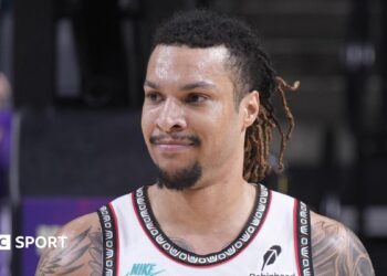 Brandon Clarke of the Memphis Grizzlies looks on during the game against the Sacramento Kings on March 17, 2025