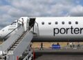 A Porter Airline plane
