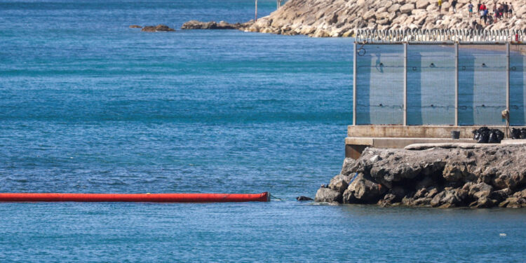 Mass crossings of migrants on foot and by sea from Morocco into Spanish territory, in Ceuta