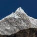 BBC graphic showing how a glacier collapse sent ice and rock debris into a river between Tibet and Nepal